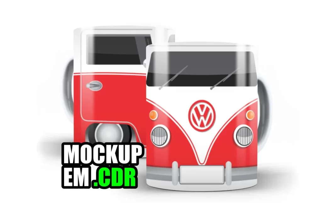 MOCKUP DE CANECA EM CDR