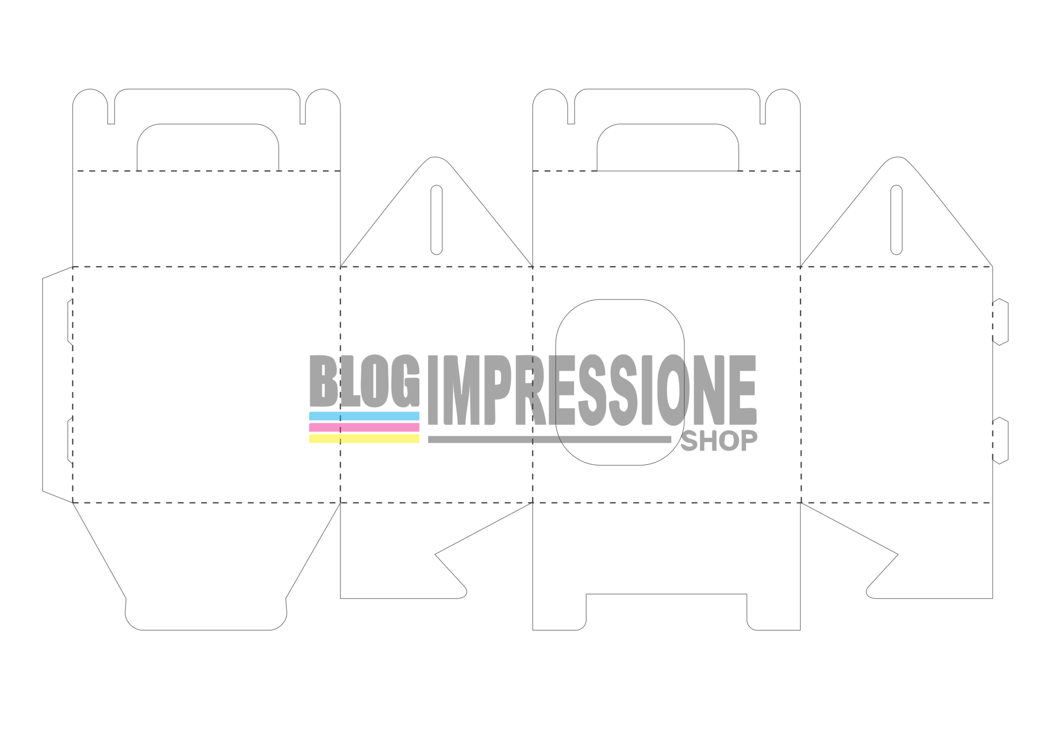 Molde De Caixa Para Caneca - BLOG IMPRESSIONE SHOP