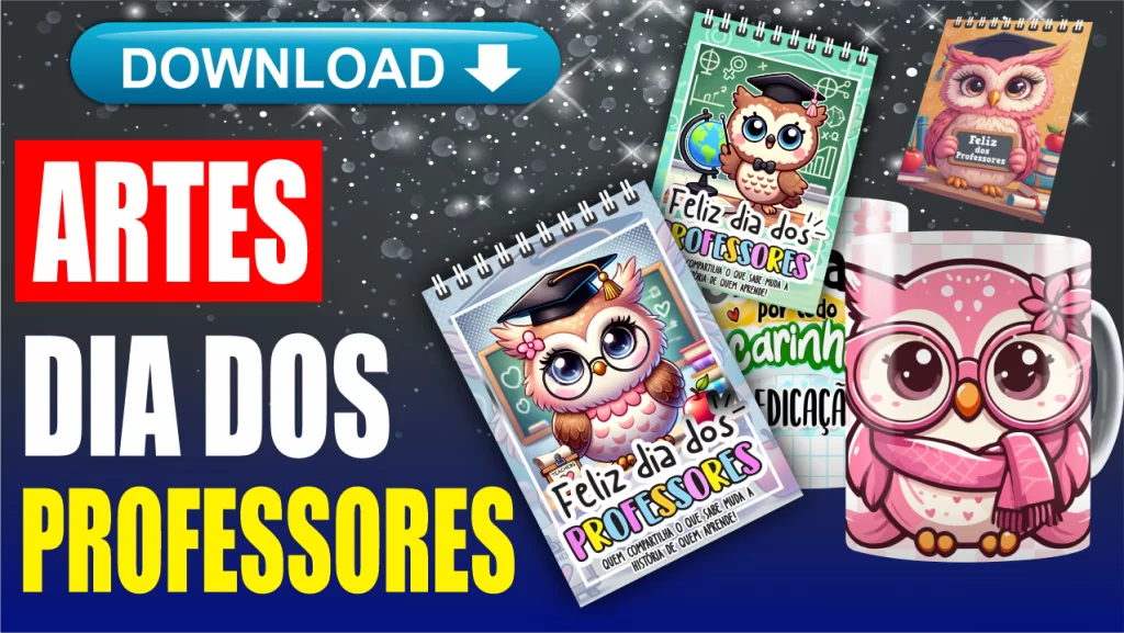 modelos de artes para dia dos professores gráfica rápida