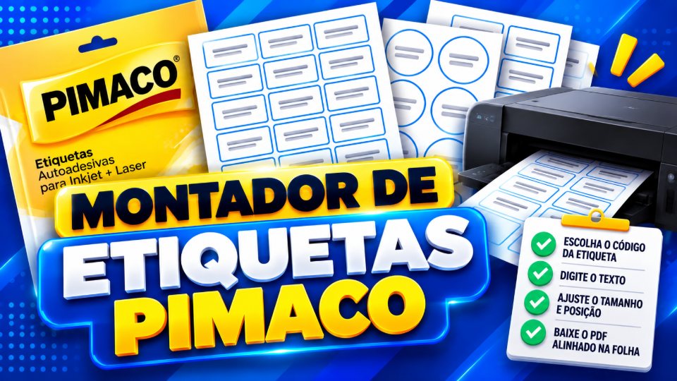 Montador de Etiquetas Pimaco