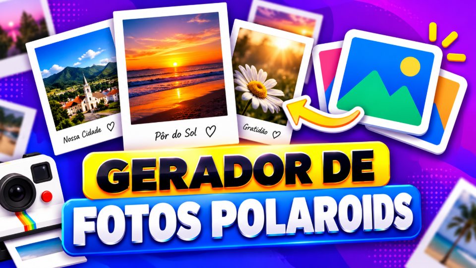 Gerador de Fotos Polaroids