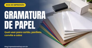 Gramatura de papel: qual usar em cada impresso